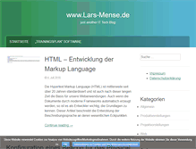 Tablet Screenshot of lars-mense.de